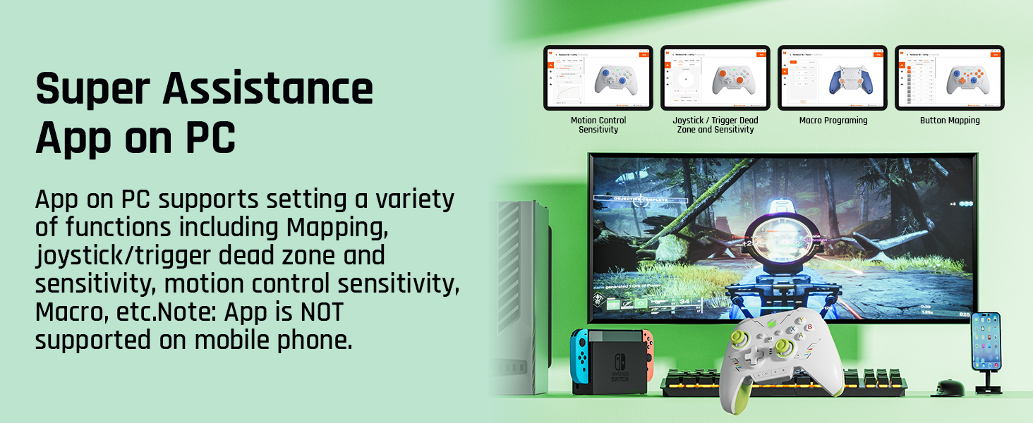 BIGBIG WON Rainbow 2 SE Gaming Controller-Vistaroot