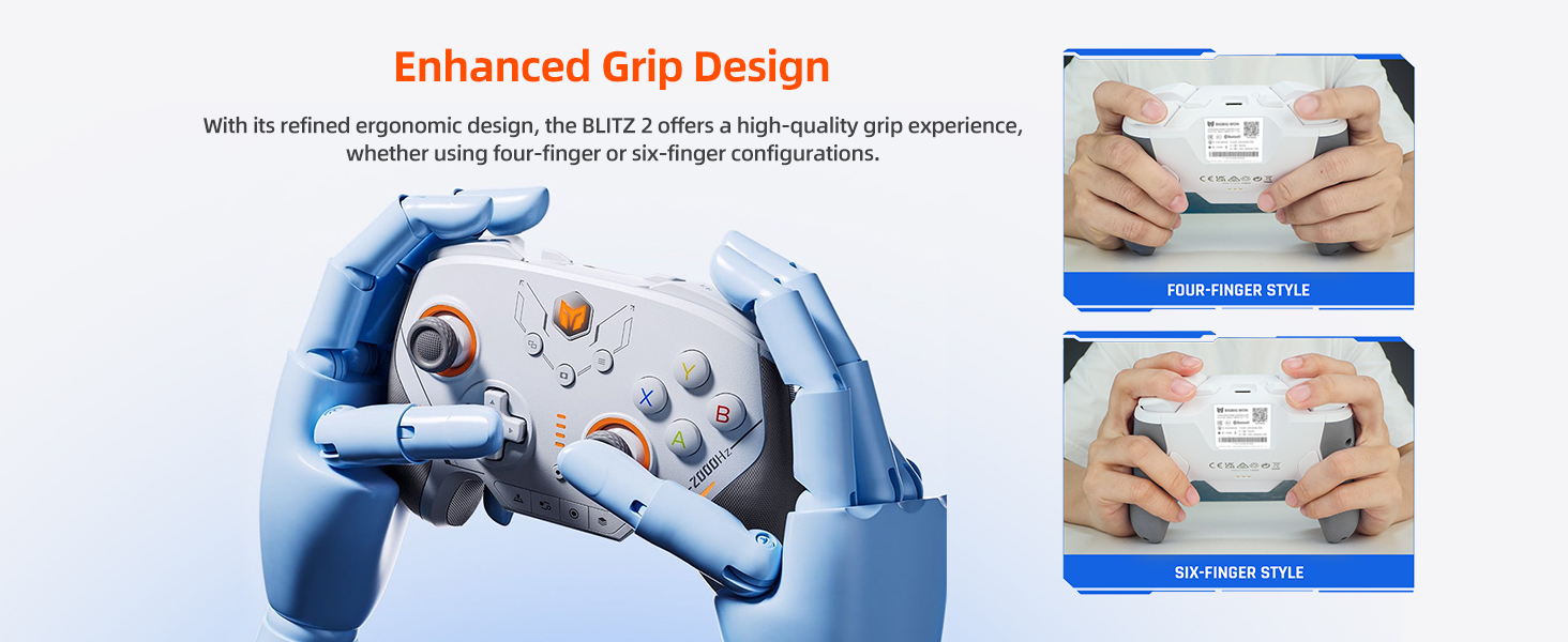 BIGBIG WON BLITZ 2 TMR Wireless Gaming Controller-Vistaroot