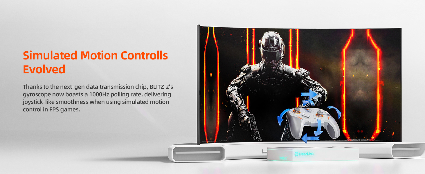 BIGBIG WON BLITZ 2 TMR Wireless Gaming Controller-Vistaroot