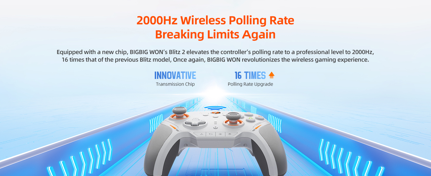BIGBIG WON BLITZ 2 TMR Wireless Gaming Controller-Vistaroot