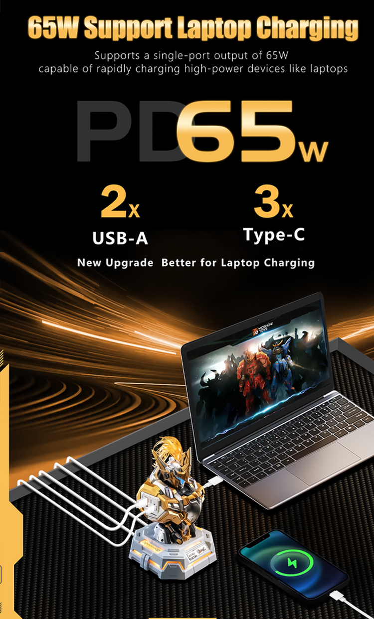 MOSHOW 65W Fast Charging Center CE FCC ROSH Bulk Price-Vistaroot