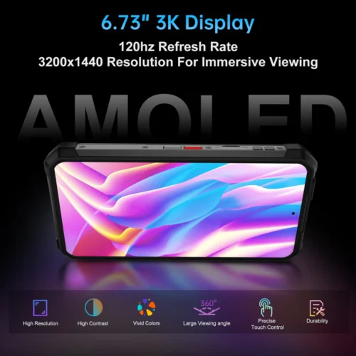 Tank 4 pro rugged phone 720p projector.