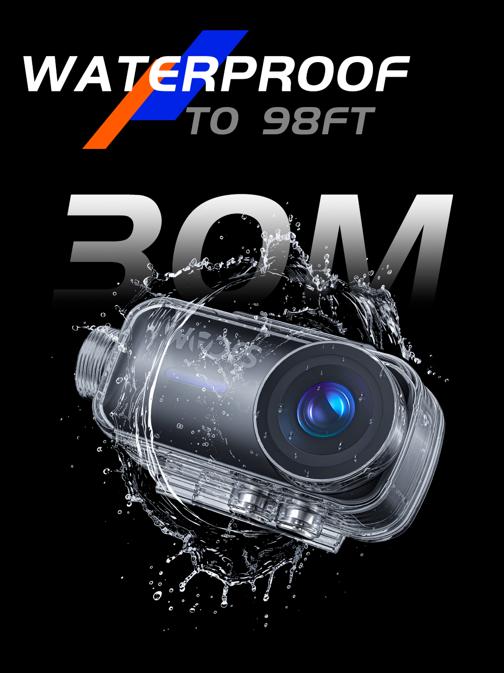 SJcam C110 4K 30FPS Action Camera-Vistaroot