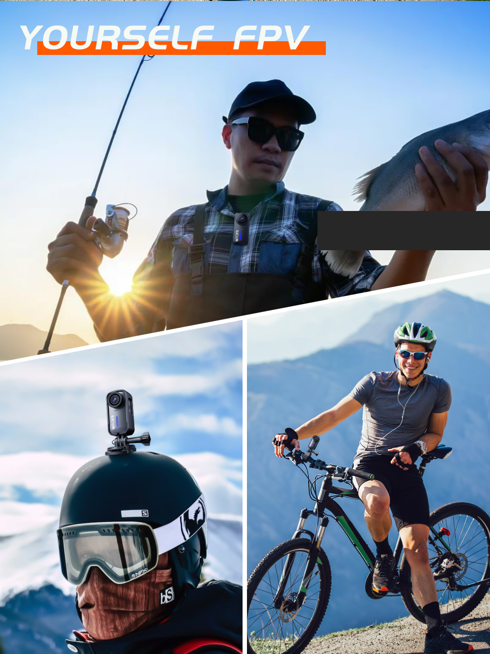 SJcam C110 4K 30FPS Action Camera-Vistaroot