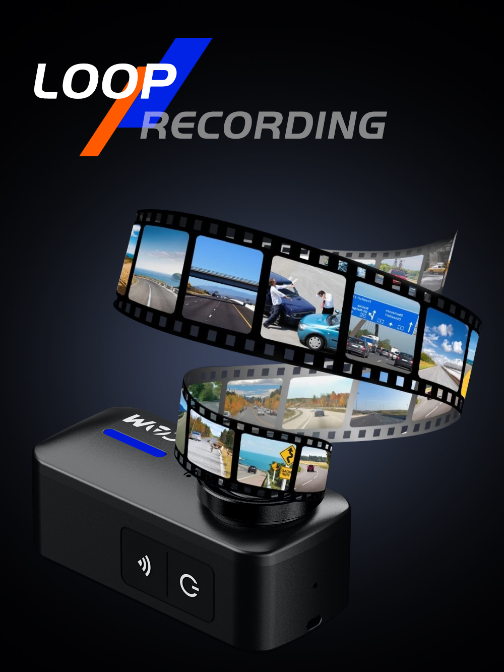 SJcam C110 4K 30FPS Action Camera-Vistaroot