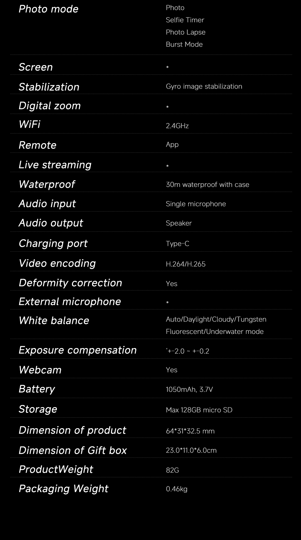 SJcam C110 4K 30FPS Action Camera-Vistaroot