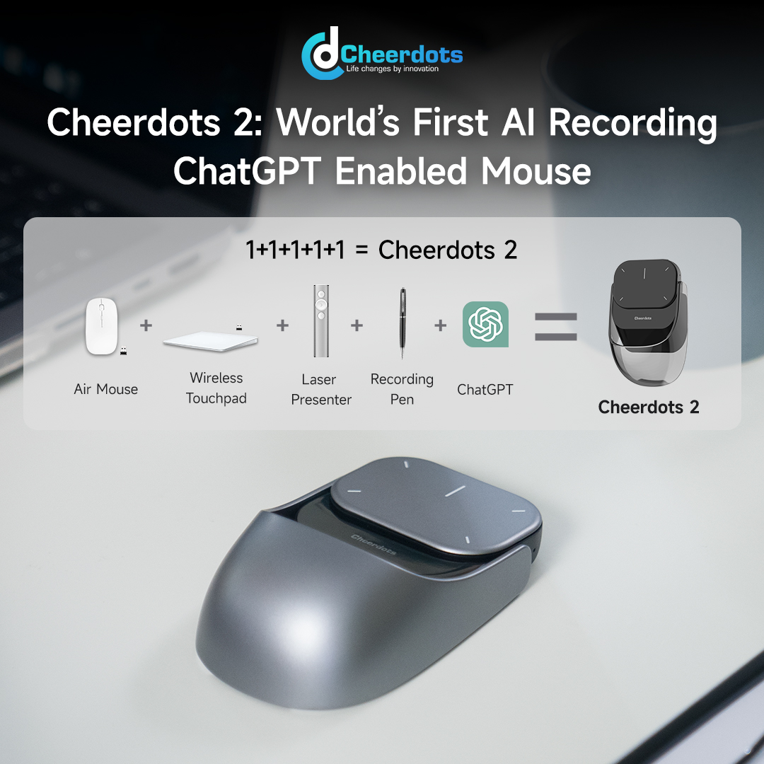 Cheerdots 2 Detachable Air Mouse-Vistaroot