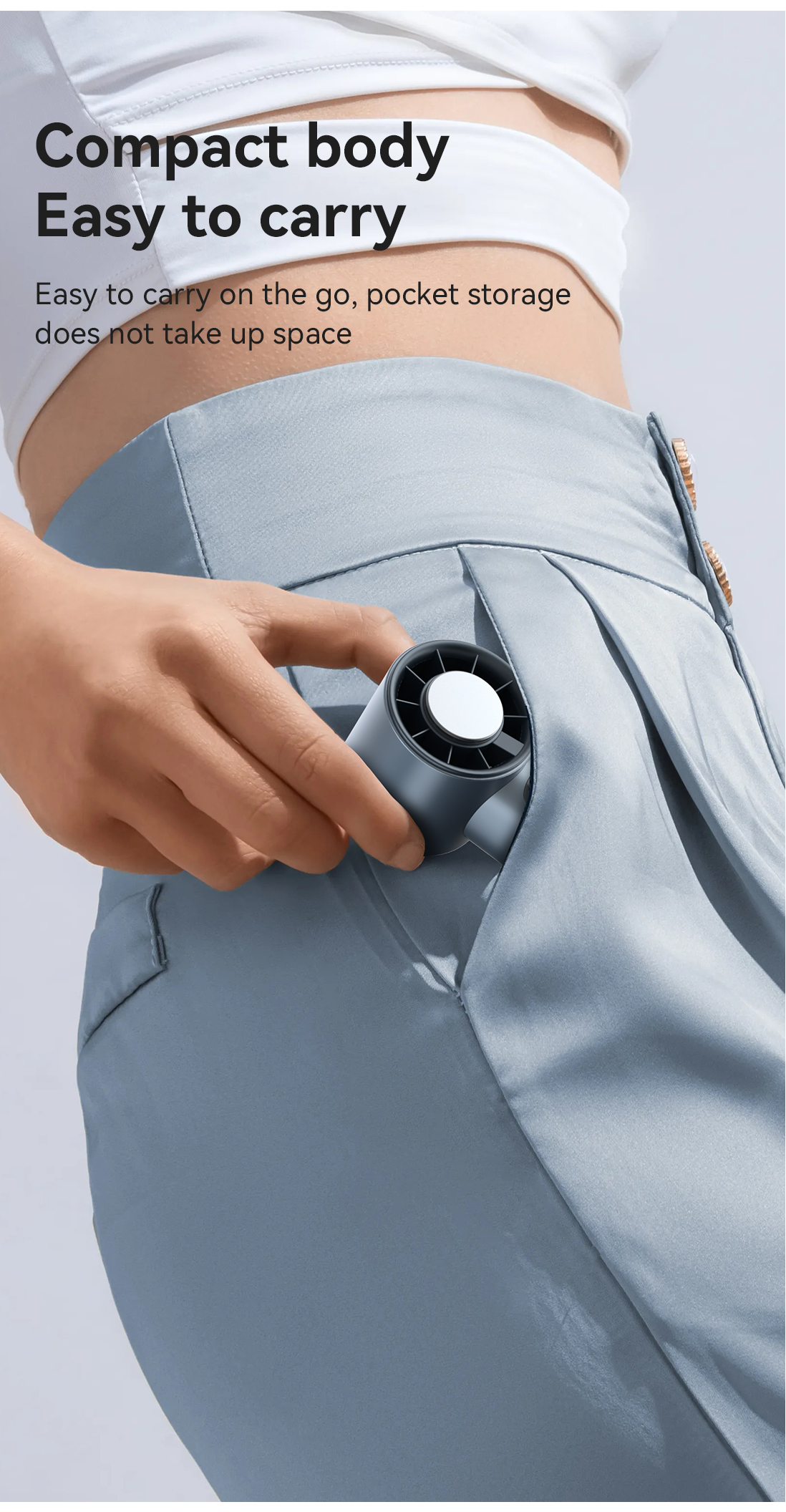 F02 Portable Turbo Fan with Ice Cooling-Vistaroot