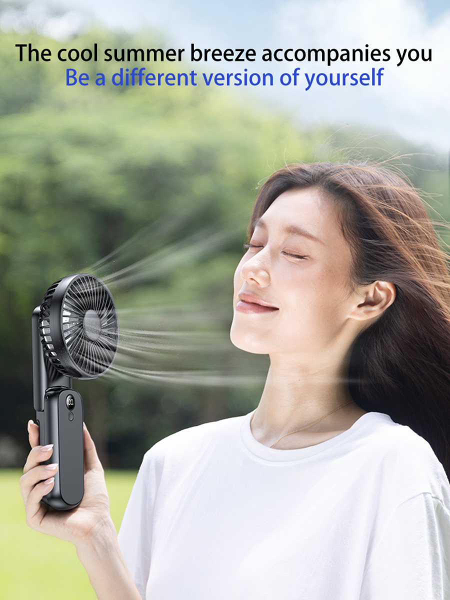 F18MAX Portable Handheld Fan – 6000mAh Battery-Vistaroot