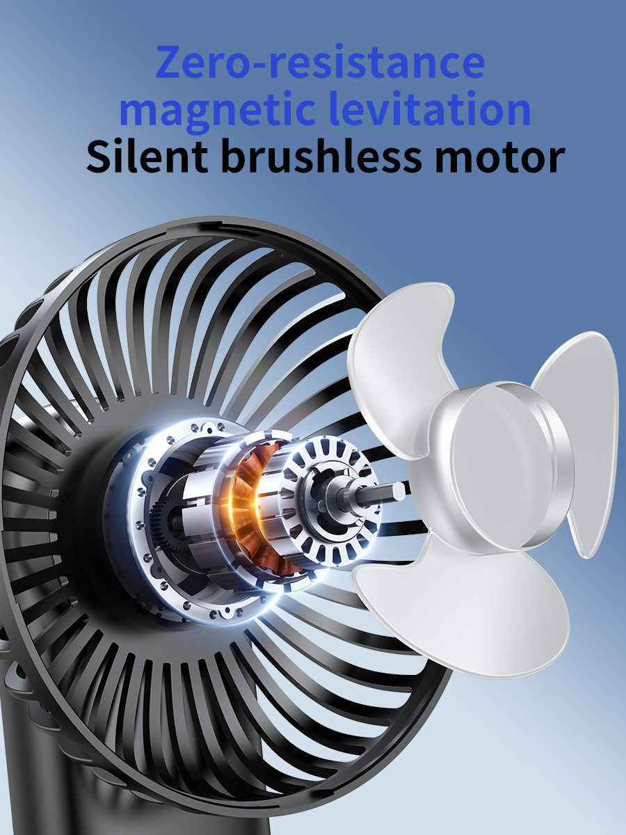 F18MAX Portable Handheld Fan – 6000mAh Battery-Vistaroot