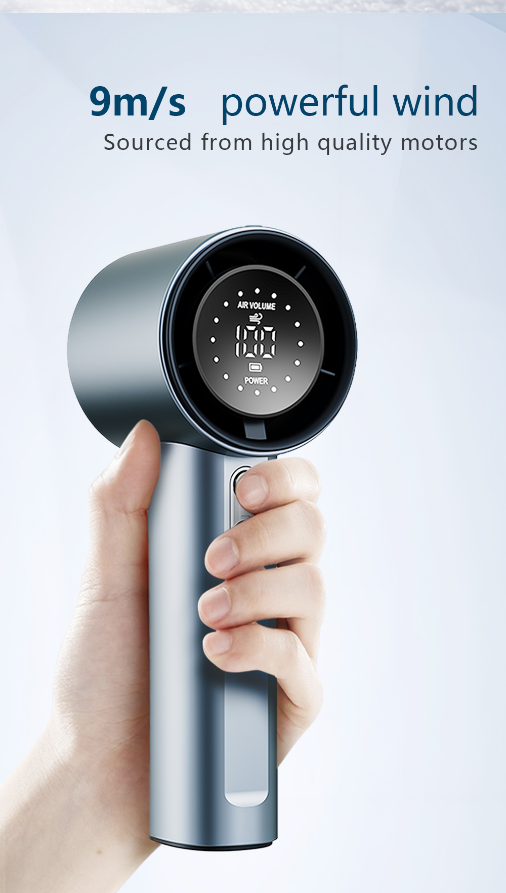 100 Speed Handheld Turbo Fan F01-Vistaroot