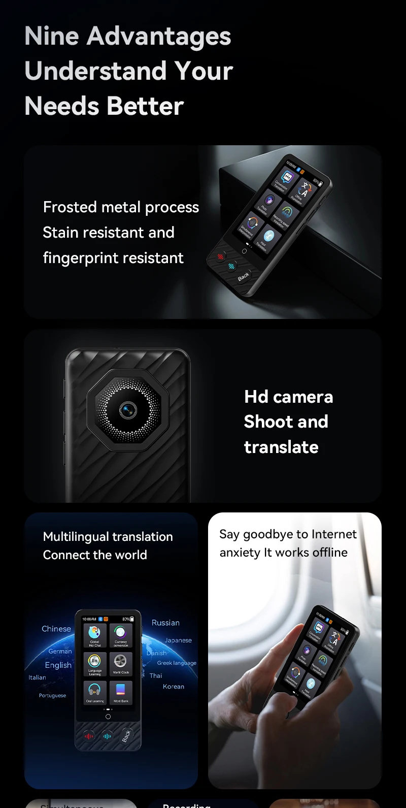 M50 AI Offline Translator-Vistaroot