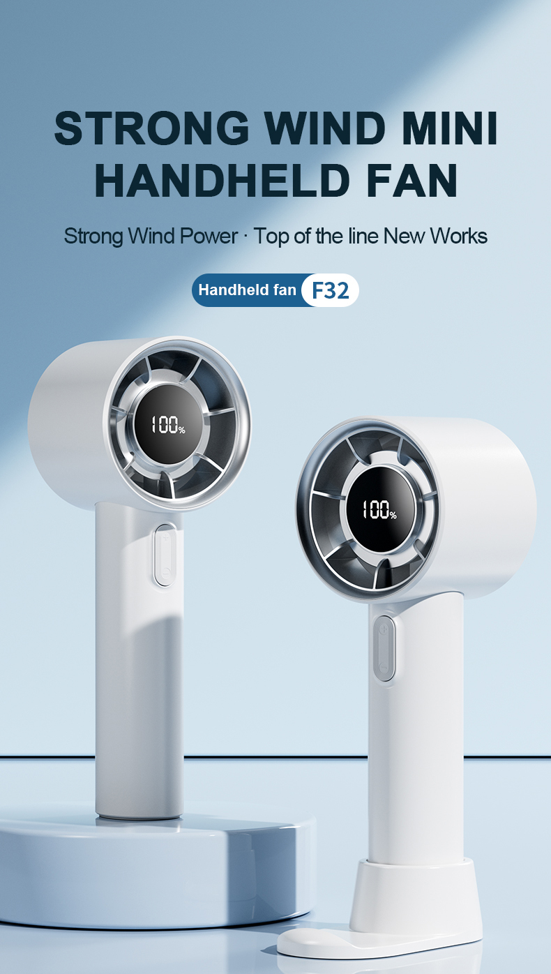 100 Speed Mini Handheld Fan F32-Vistaroot