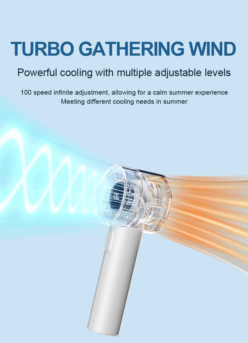 100 Speed Mini Handheld Fan F32-Vistaroot