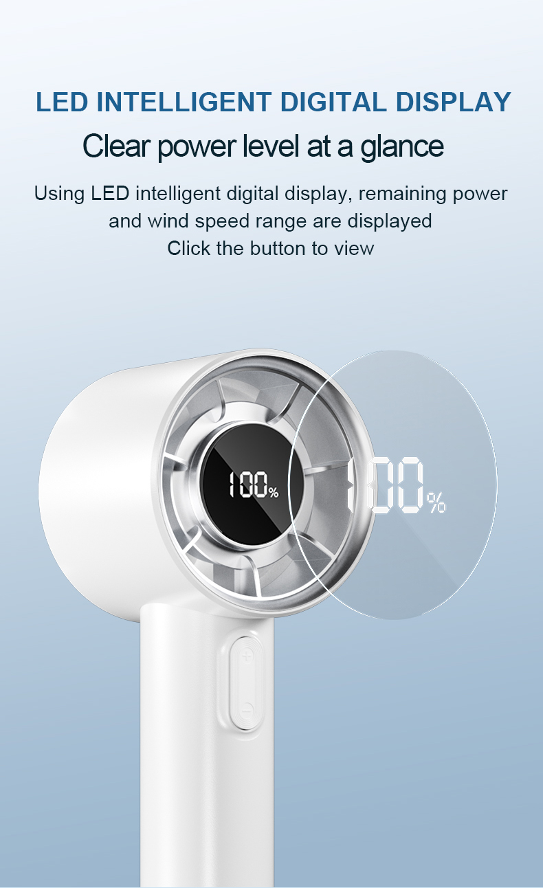 100 Speed Mini Handheld Fan F32-Vistaroot