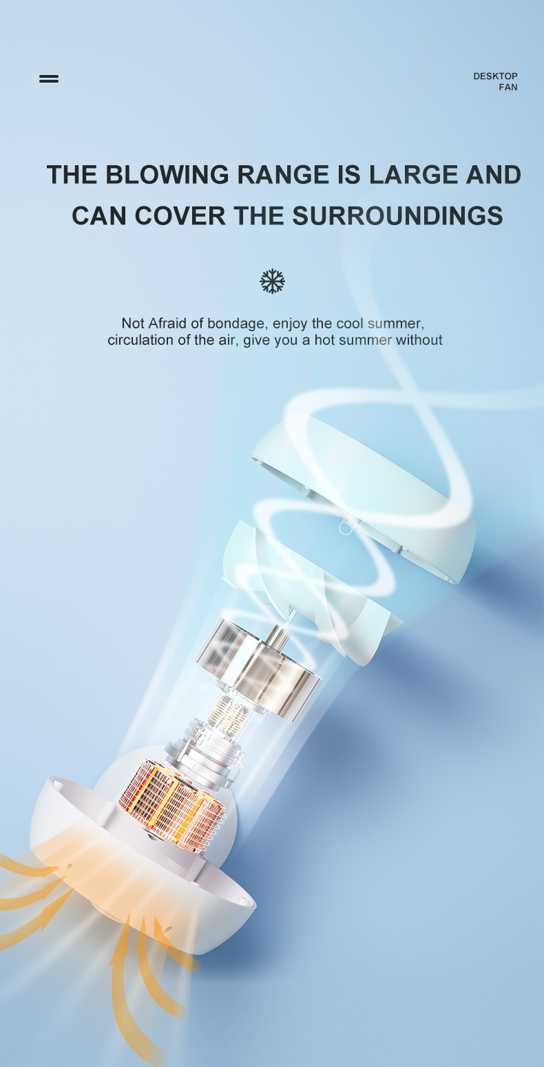 F35 Rotatable Table Fan-Vistaroot