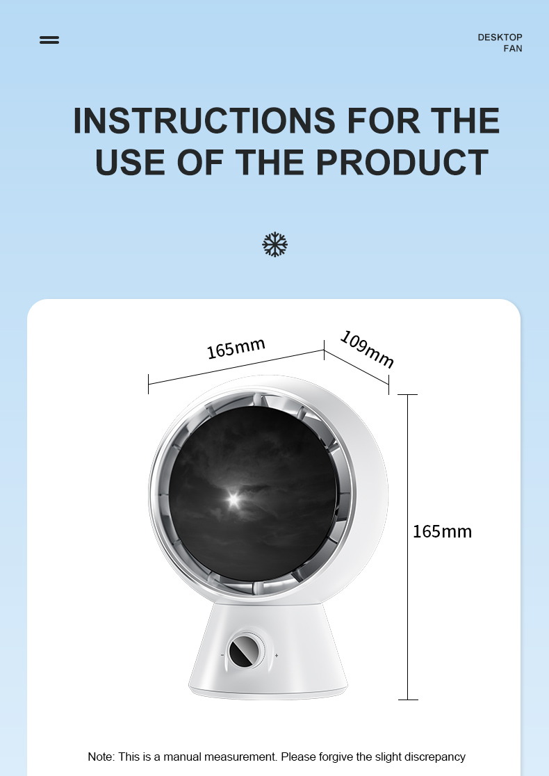 F35 Rotatable Table Fan-Vistaroot