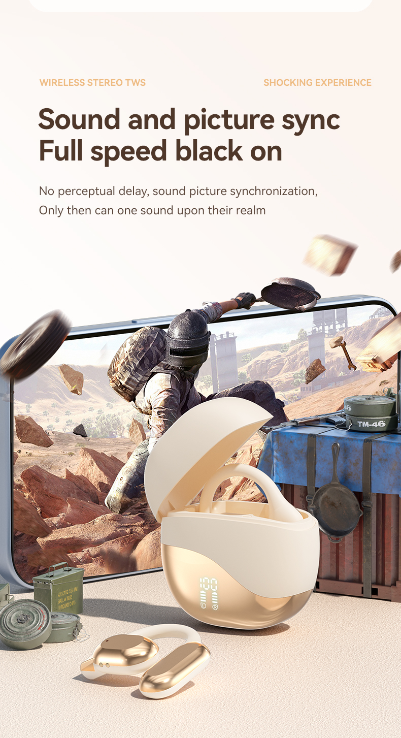 M62 WTS Clip Earphone-Vistaroot