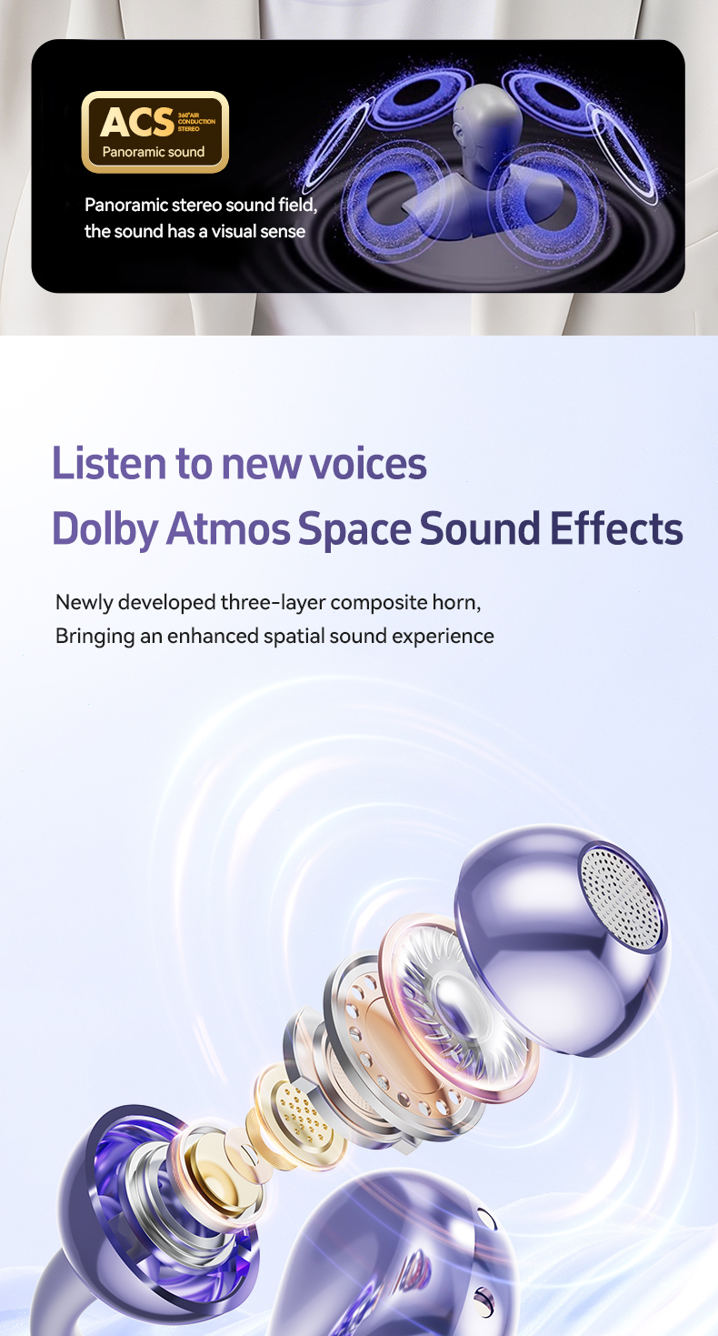 M108 AI Voice Translation Earphone-Vistaroot