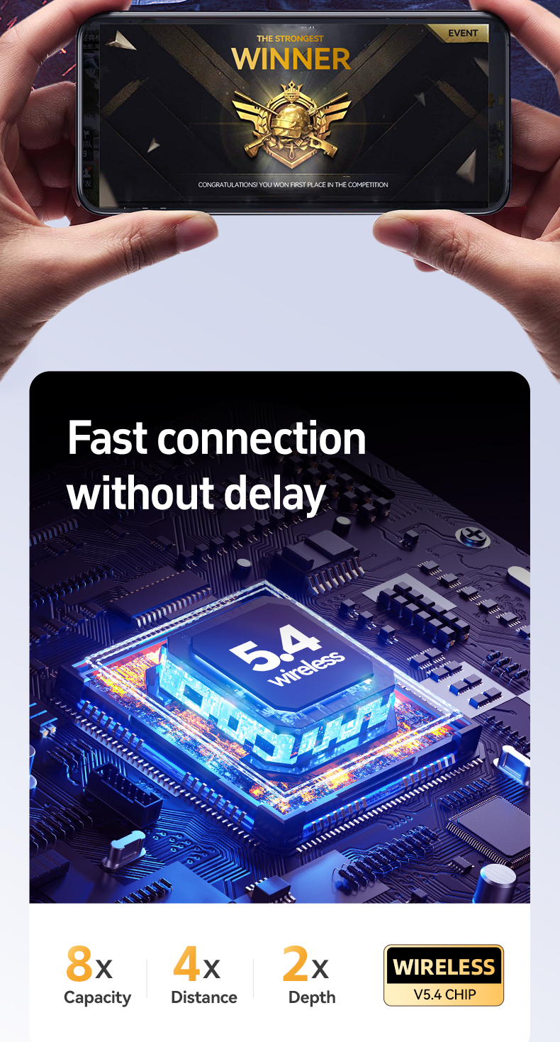 M108 AI Voice Translation Earphone-Vistaroot