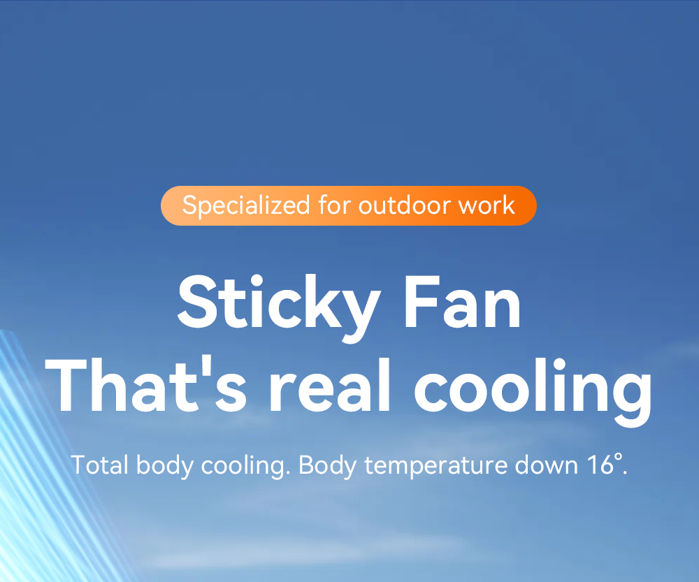 G2 Outdoor Waist Hanging Rechargeable Fan with Flashlight (5000mAh)-Vistaroot