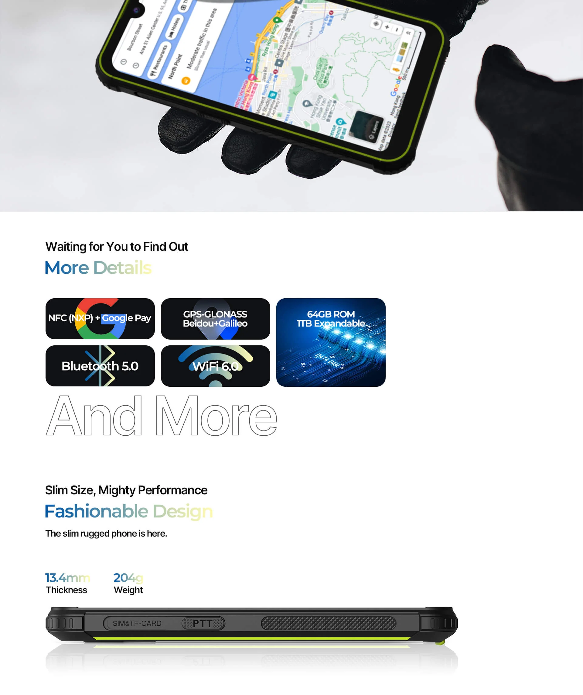 Phonemax M1 Pro Rugged Smart Phone-Vistaroot