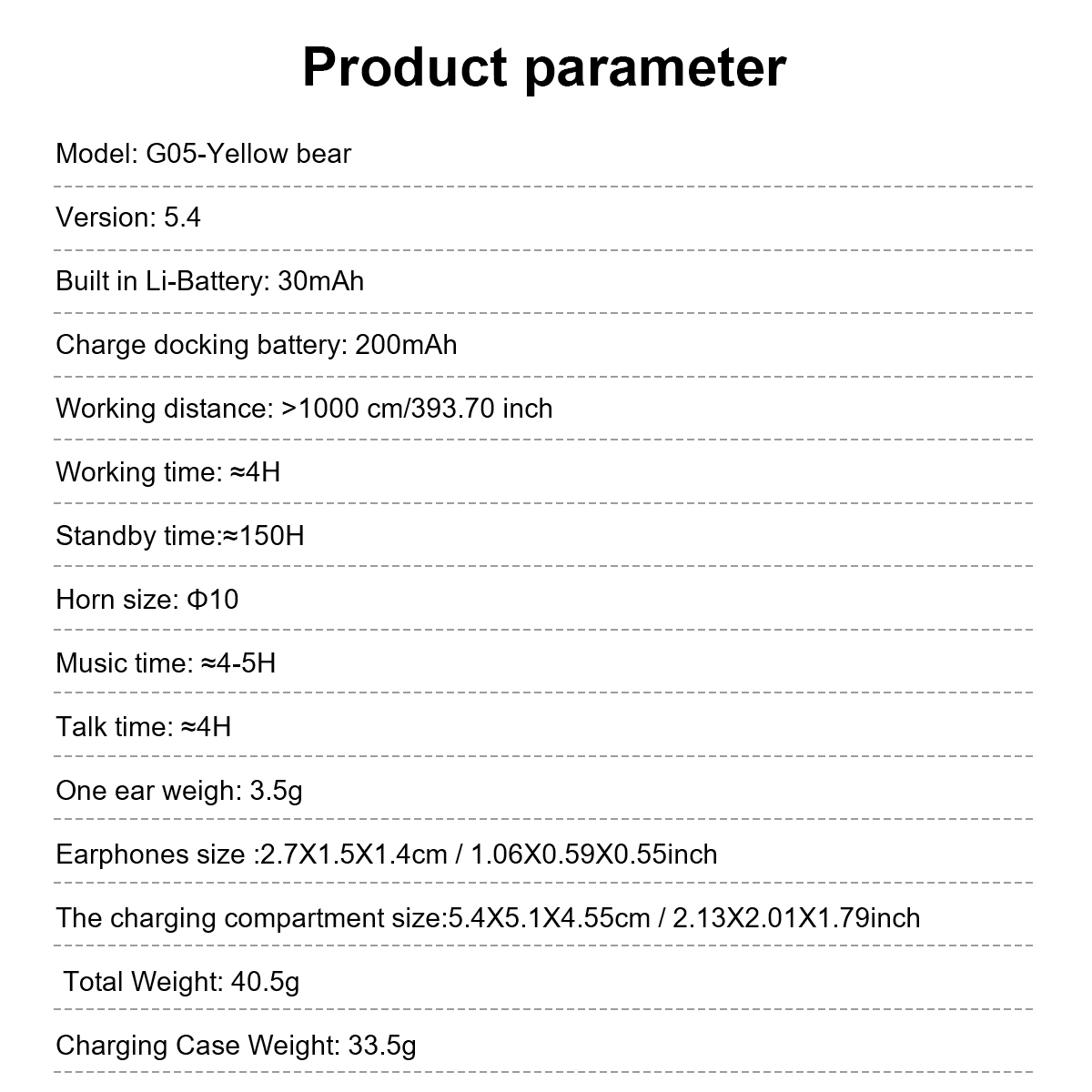 Yellow Bear Face Changer Earbud Bluetooth-Vistaroot