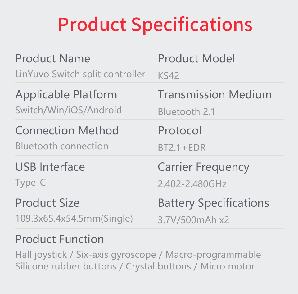 LinYuvo KS42 Switch Split Controller-Vistaroot