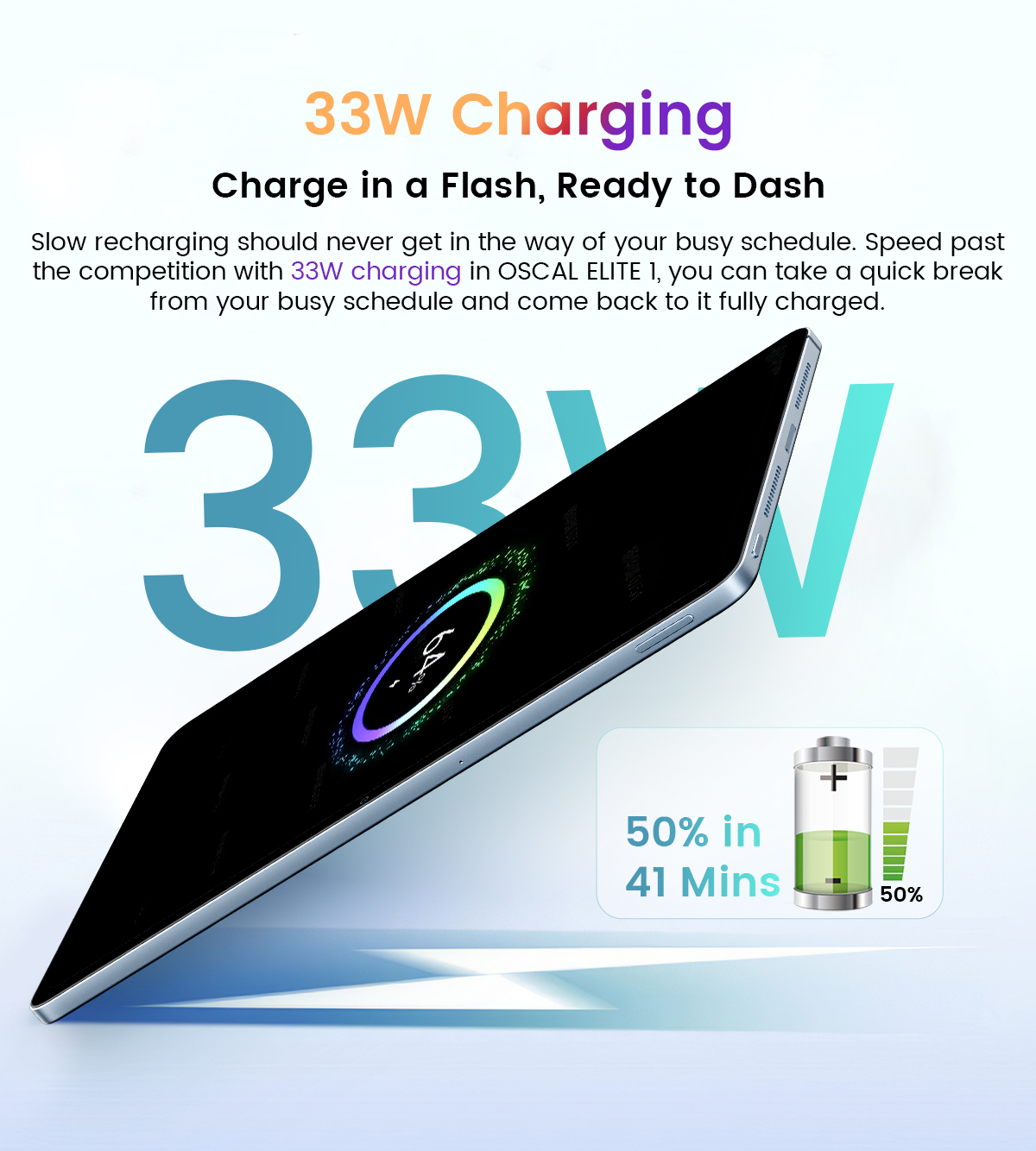 OSCAL ELITE 1 – 12.1″ 2.5K Display Android Tablet-Vistaroot