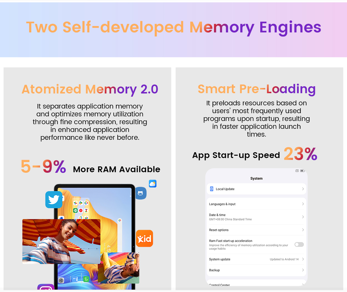 OSCAL ELITE 1 – 12.1″ 2.5K Display Android Tablet-Vistaroot