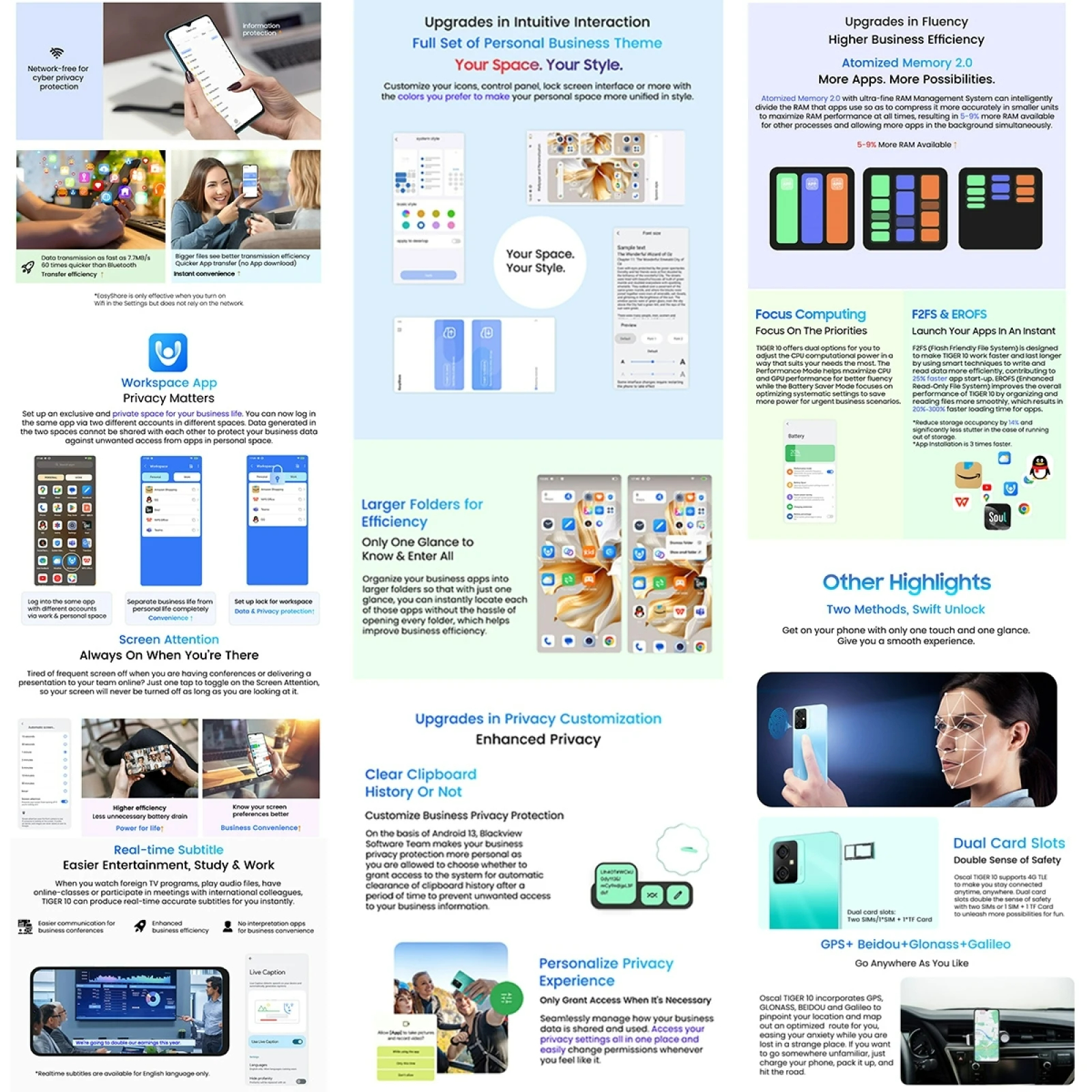 Oscal Tiger 10 Smartphone-Vistaroot