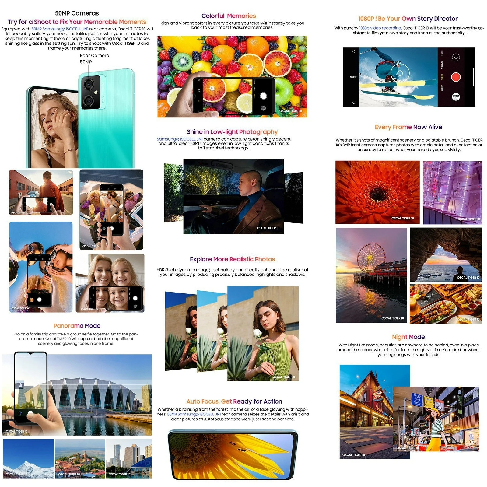 Oscal Tiger 10 Smartphone-Vistaroot