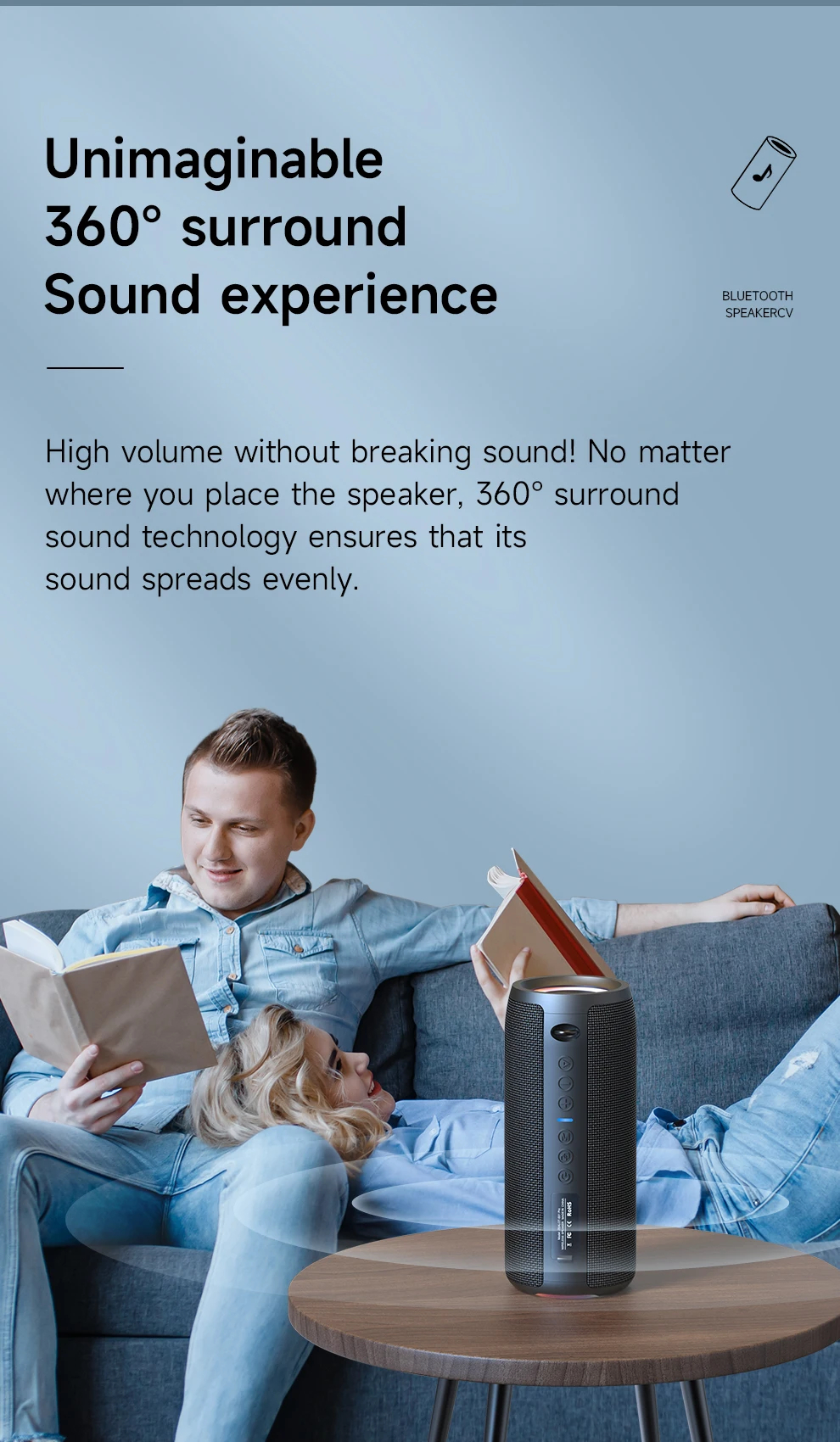 ZEALOT-S51PRO 40W Bluetooth Speaker-Vistaroot