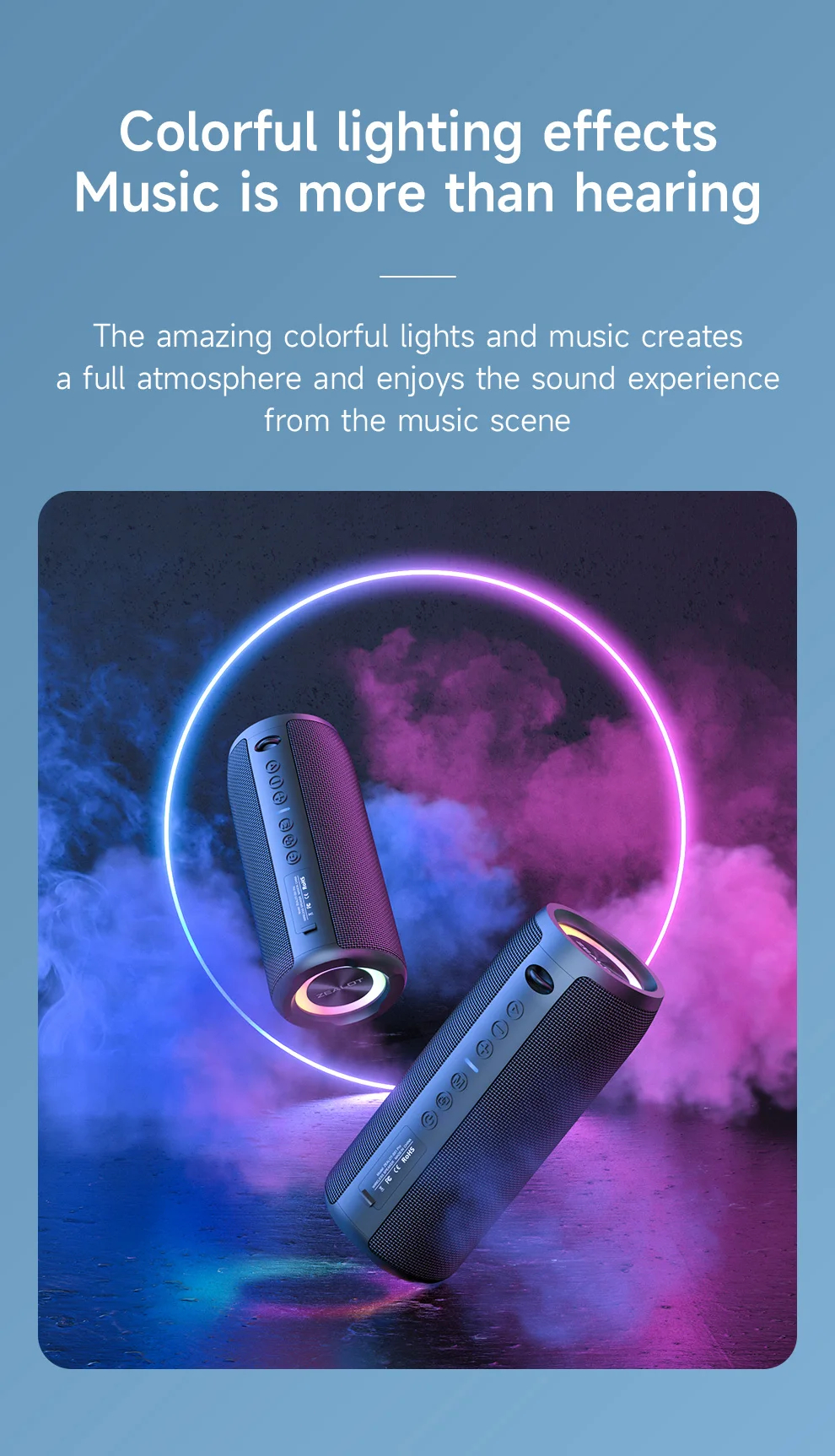 ZEALOT-S51PRO 40W Bluetooth Speaker-Vistaroot