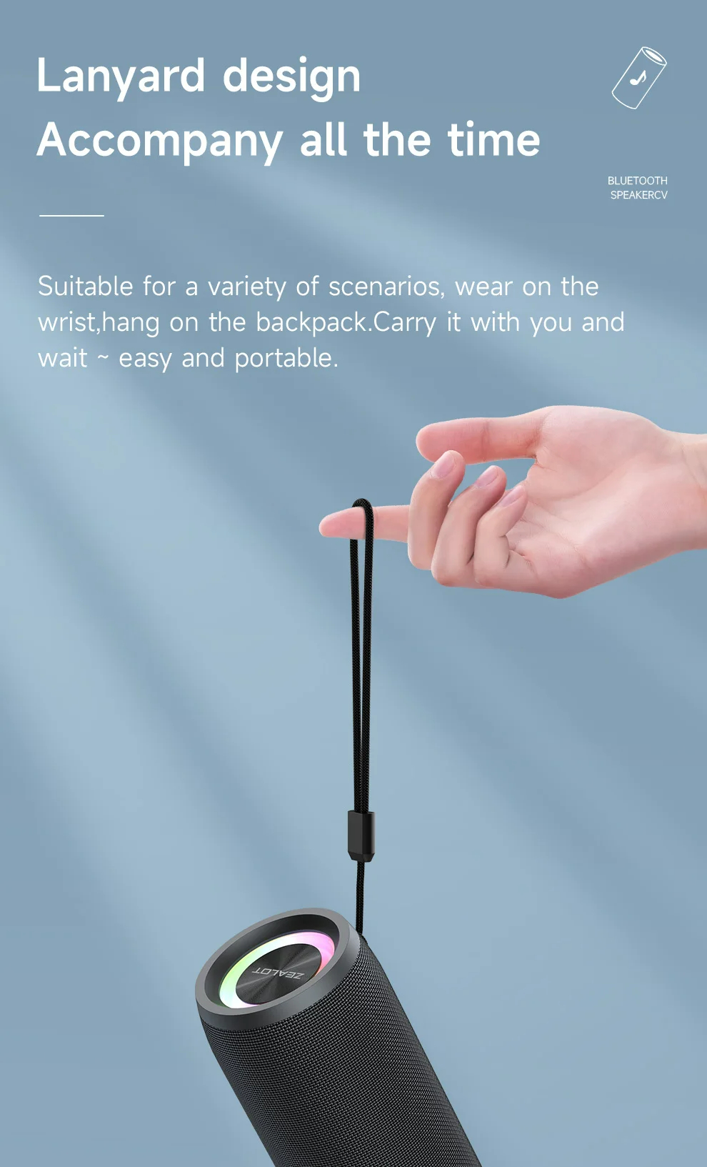 ZEALOT-S51PRO 40W Bluetooth Speaker-Vistaroot