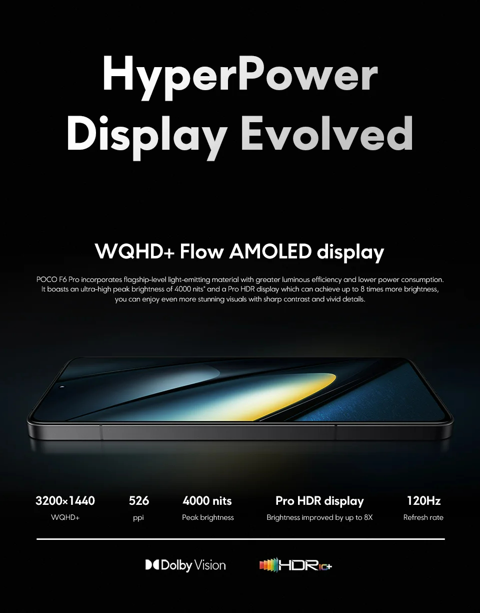 Poco F6 Pro Mobile Phone-Vistaroot