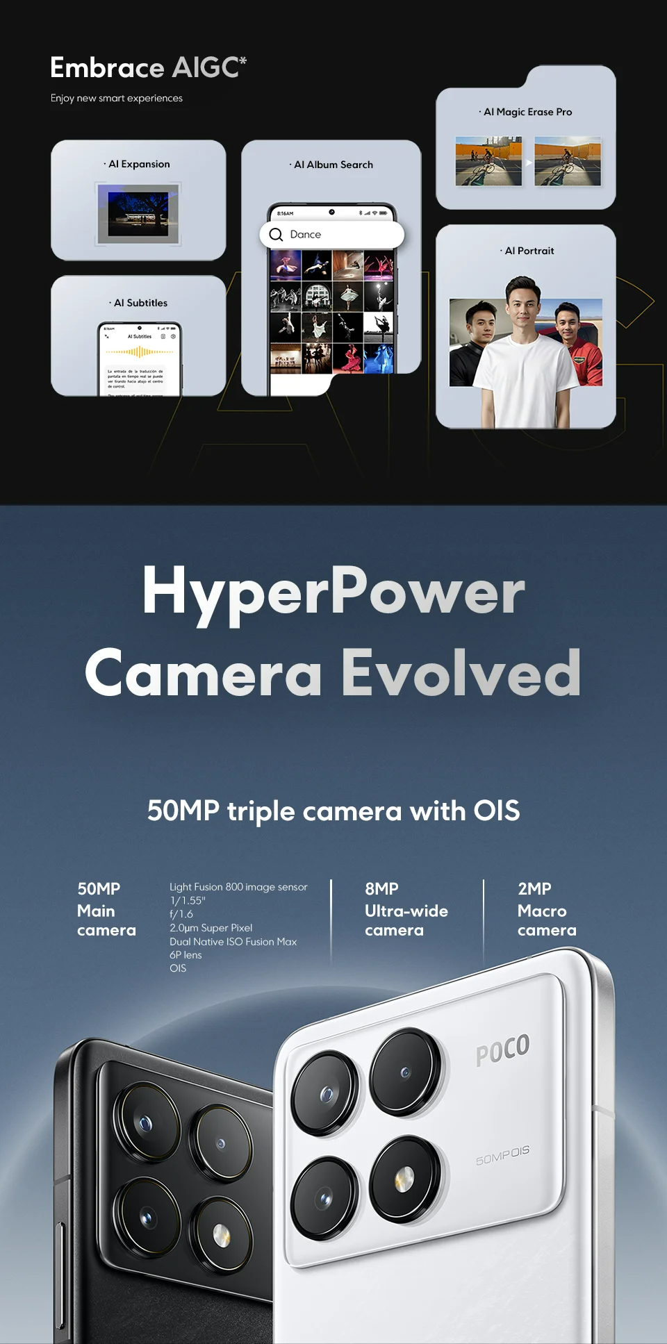 Poco F6 Pro Mobile Phone-Vistaroot