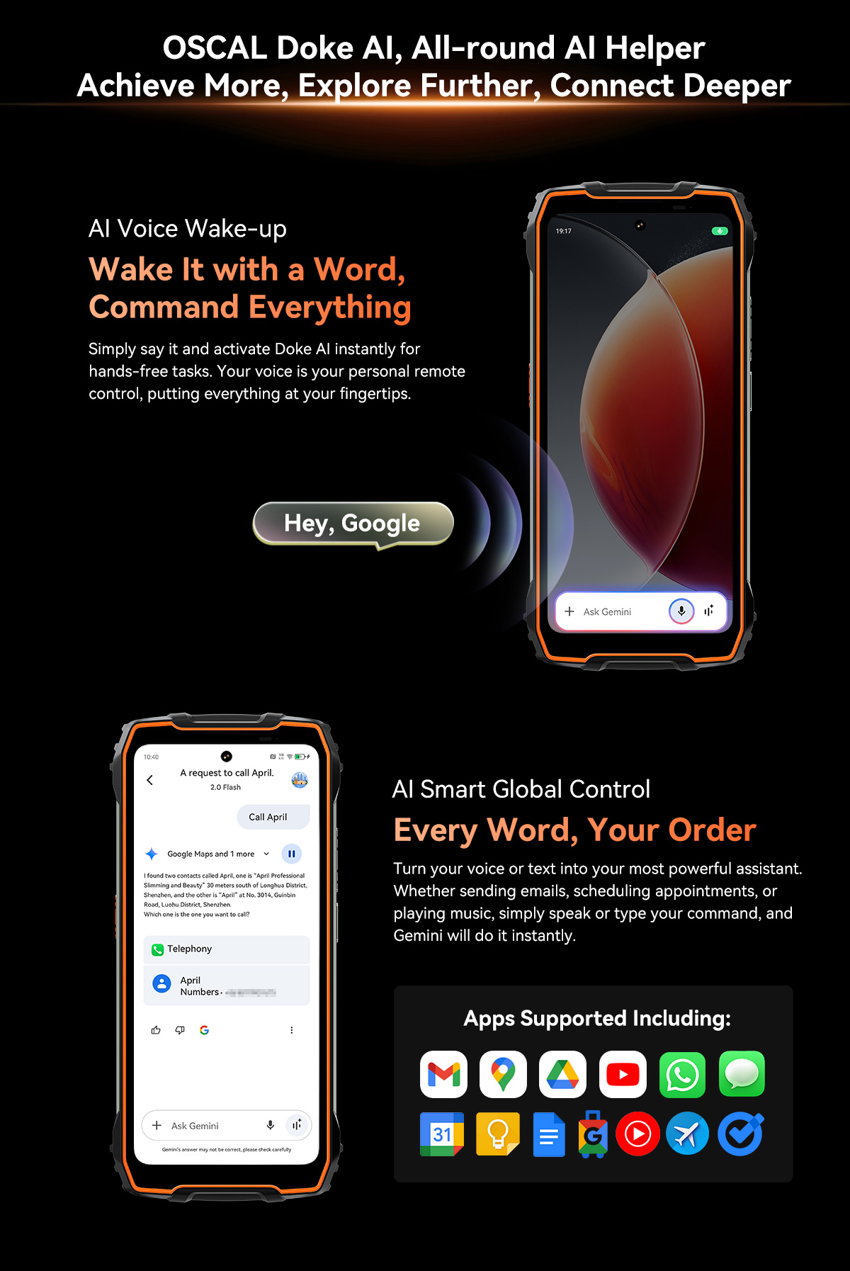 OSCAL PILOT 3 5G AI Rugged Smartphone 12/256GB-Vistaroot